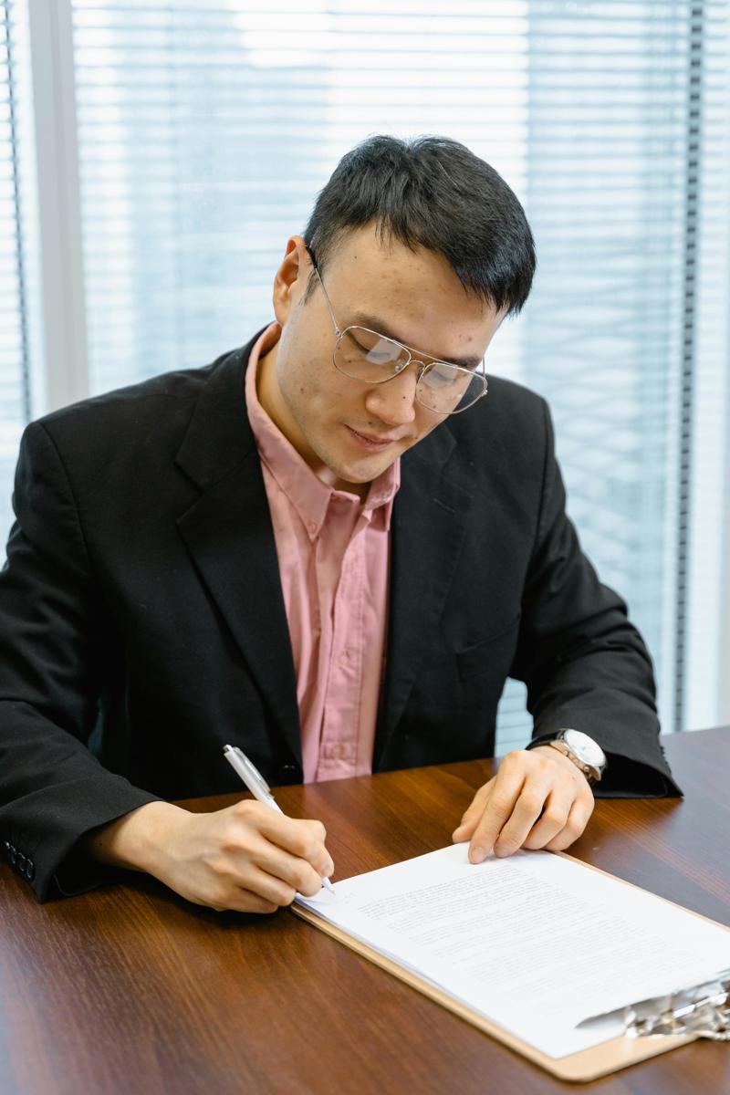 Signing documents